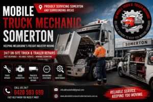 Mobile Truck Mechanic Somerton | AB Mobile Truck & Trailer Mechanic