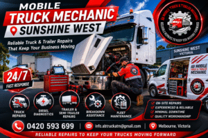 Mobile Truck Mechanic Sunshine West | AB Mobile Truck & Trailer Mechanic