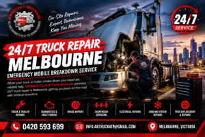 24/7 Truck Repair Melbourne | Emergency Mobile Service